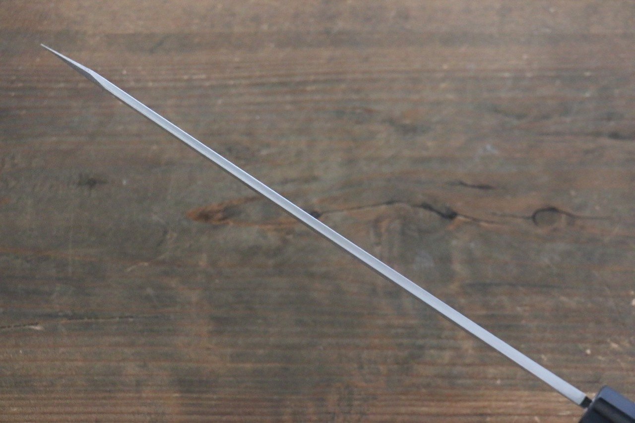 [Left Handed] Hideo Kitaoka White Steel No.2 Damascus Kiritsuke Yanagiba Japanese Chef Knife 240mm - Seisuke Knife