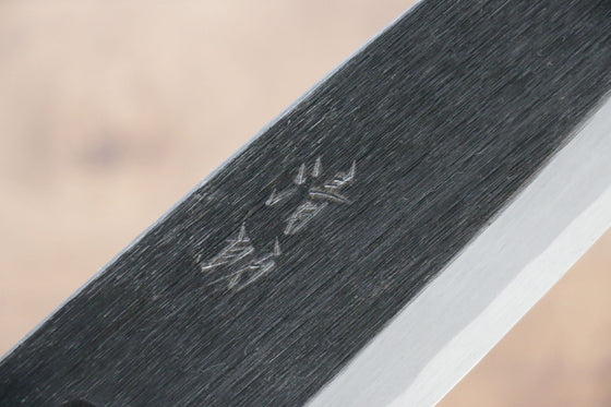 Seisuke White Steel No.2 Kurouchi Deba 180mm Purple Lacquered Handle - Seisuke Knife