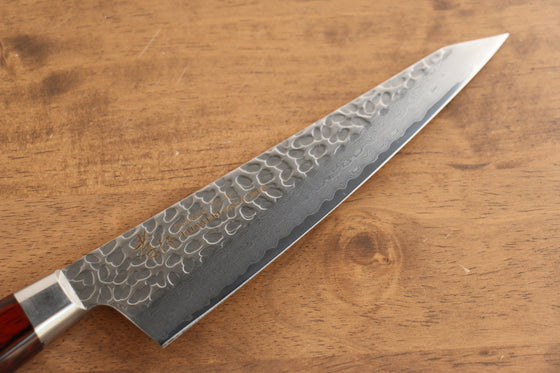 Sakai Takayuki VG10 33 Layer Damascus Sabaki 180mm Mahogany Pakka wood Handle - Seisuke Knife