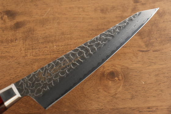 Sakai Takayuki VG10 33 Layer Damascus Sabaki 180mm Mahogany Pakka wood Handle - Seisuke Knife