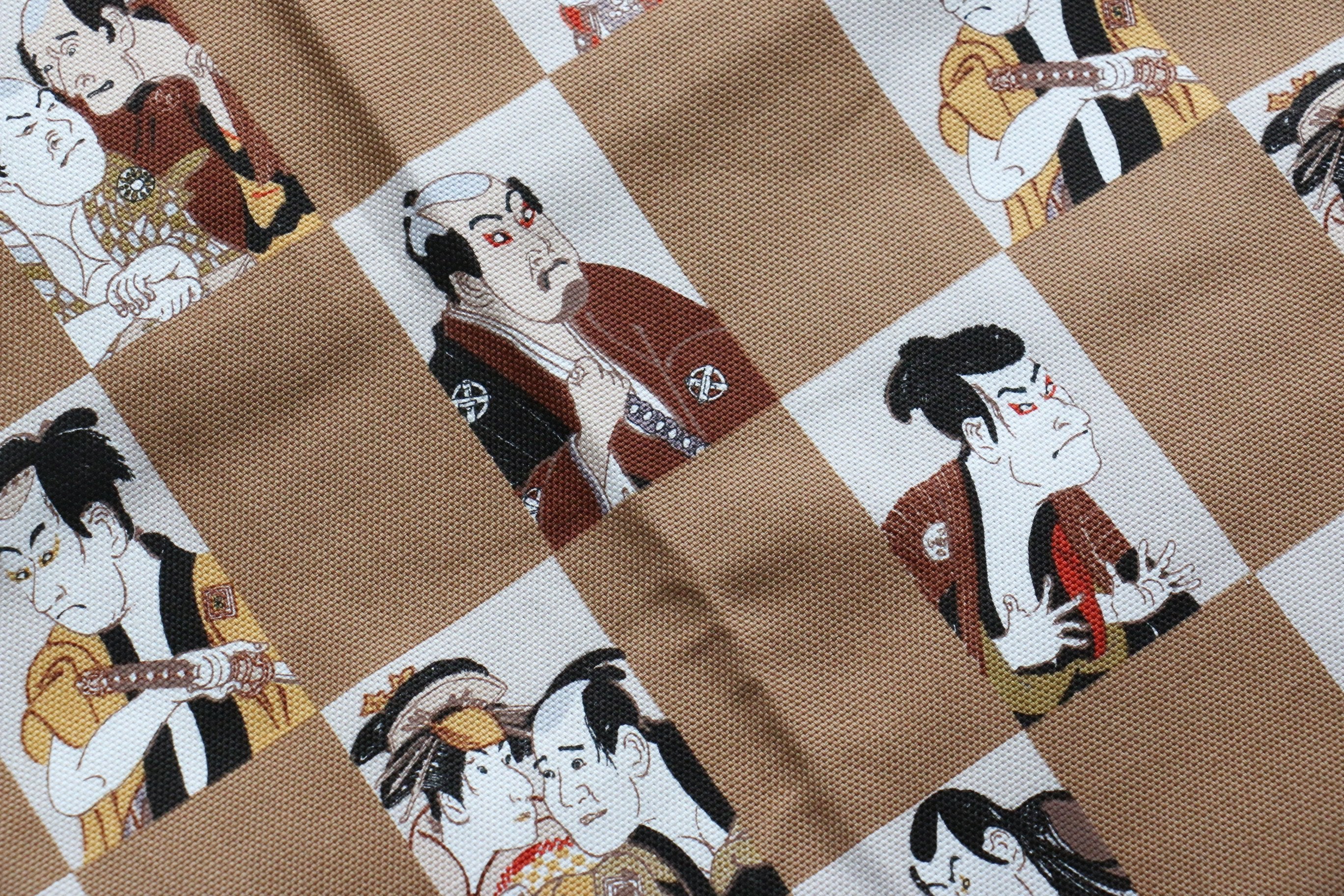 Japanese Style Knife Roll - Chakabuki Ura Aofuda (4 Pockets) - Seisuke Knife