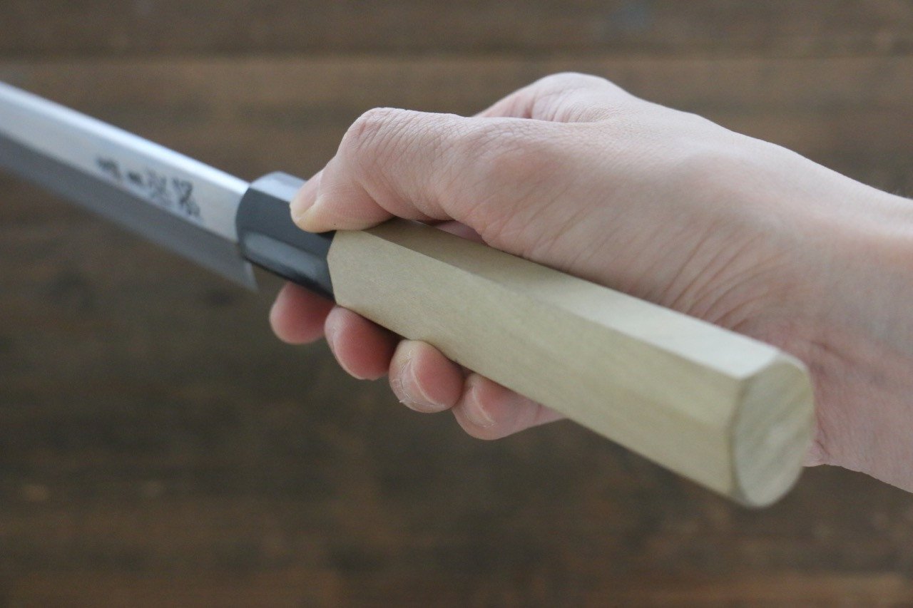 [Left Handed] Sukenari Hongasumi Blue Steel No.2 Yanagiba Knife - Seisuke Knife