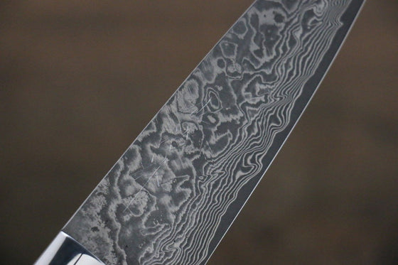 Takeshi Saji SG2 Black Damascus Petty-Utility 135mm Ironwood Handle - Seisuke Knife