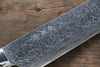 Takeshi Saji SG2 Diamond Finish Damascus Kengata Yanagiba 270mm Cloud Turquoise Handle - Seisuke Knife - Slide 5