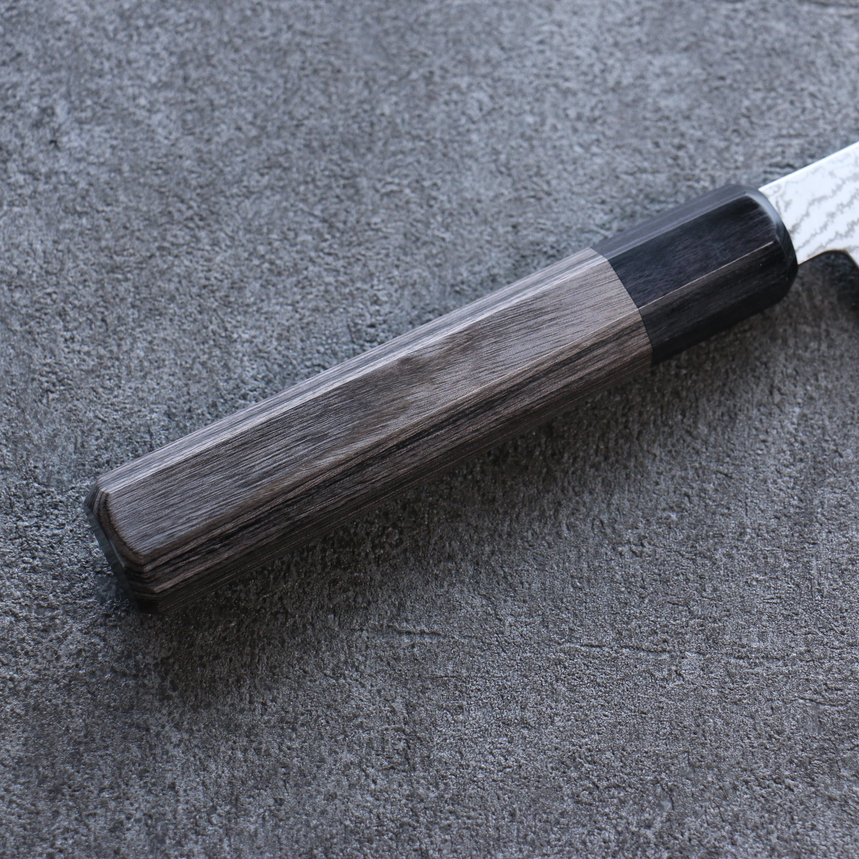 Seisuke VG10 Damascus Gyuto 180mm Gray Pakka wood Handle - Seisuke Knife