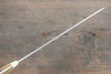 Takeshi Saji VG10 Black Damascus Gyuto  210mm Brown Deer Horn Handle - Seisuke Knife - Slide 10