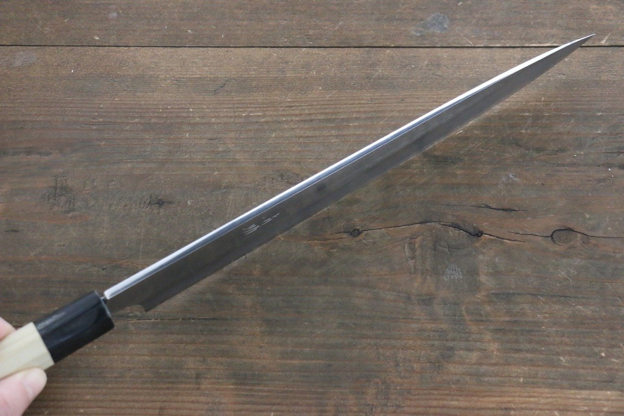 Seisuke White Steel No.2 Yanagiba 270mm Shitan Handle - Seisuke Knife
