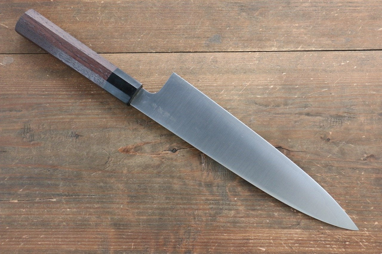 Sukenari Blue Super Gyuto 240mm with Shitan Handle - Seisuke Knife