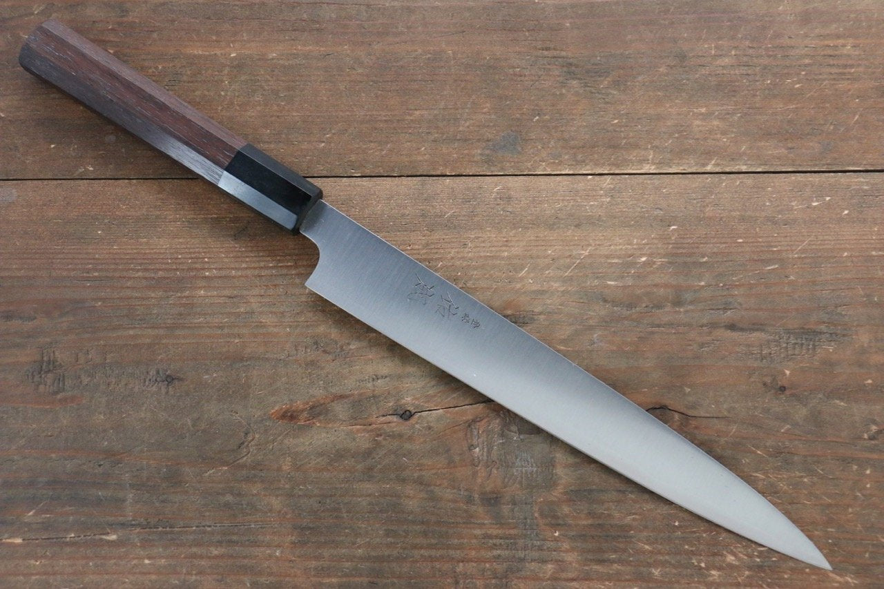 Sukenari Blue Super 3 Layer Sujihiki Japanese Chef Knife 240mm - Seisuke Knife