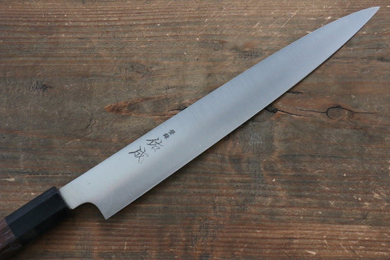 Sukenari Blue Super 3 Layer Sujihiki Japanese Chef Knife 240mm - Seisuke Knife