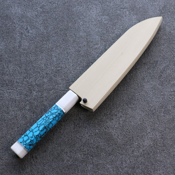 Magnolia Sheath for 150mm Small Santoku with Plywood pin Kaneko - Seisuke Knife