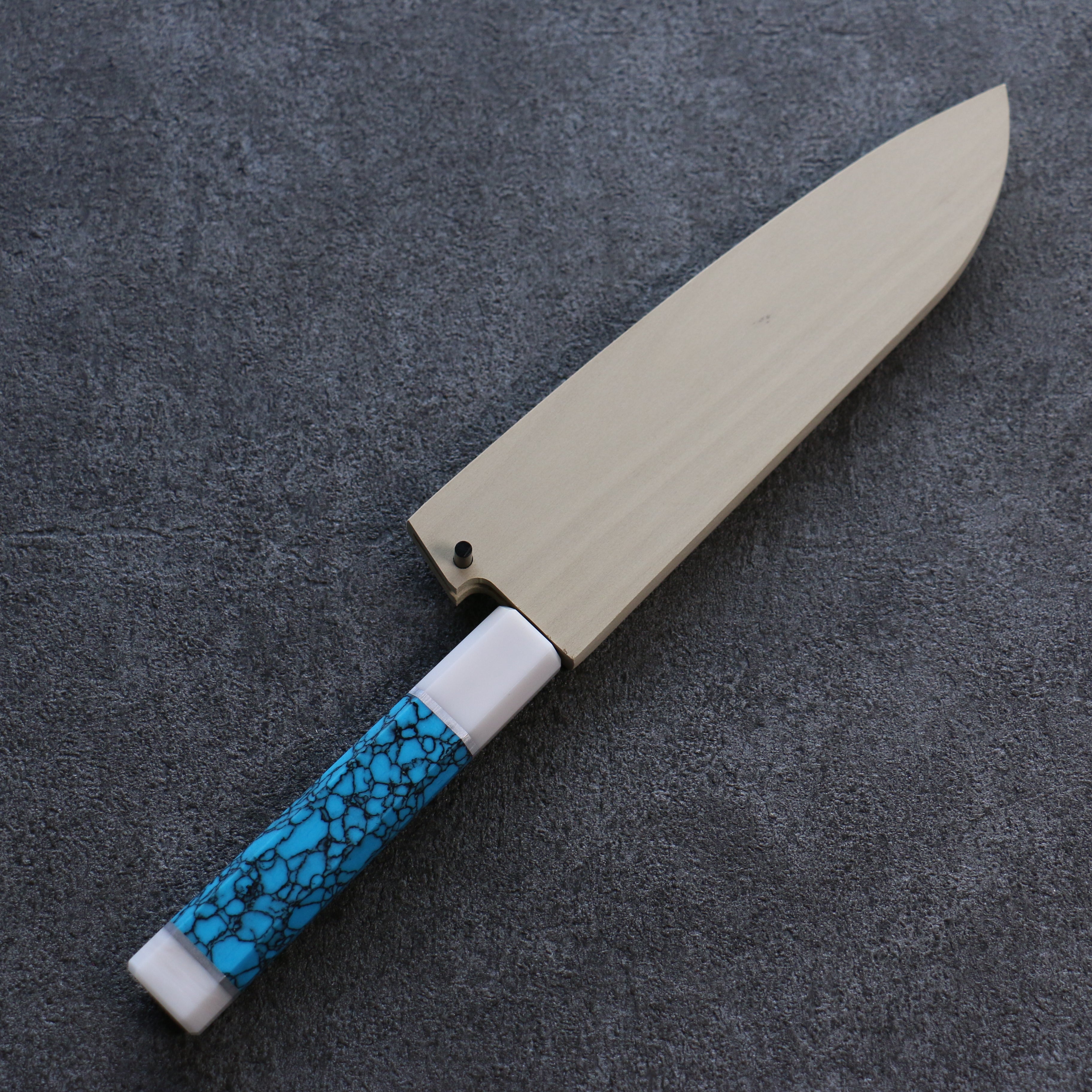 Magnolia Sheath for 150mm Small Santoku with Plywood pin Kaneko - Seisuke Knife