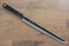  Seisuke VG10 Sakimaru Takohiki 300mm Live oak Lacquered (Kamon) Handle - Seisuke Knife