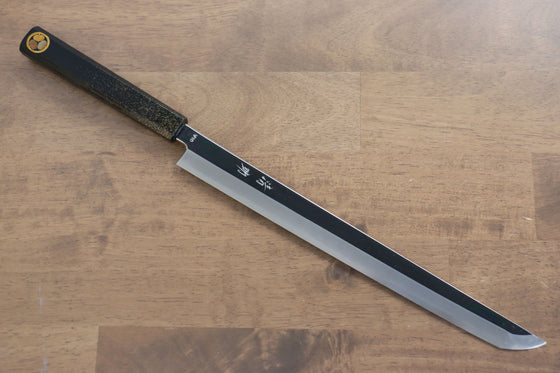 Seisuke VG10 Sakimaru Takohiki 300mm Live oak Lacquered (Kamon) Handle - Seisuke Knife