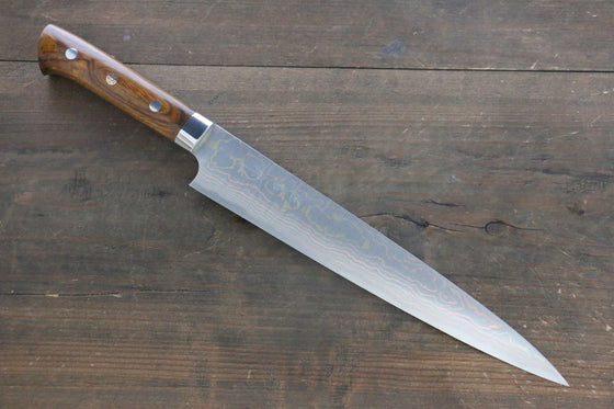 Takeshi Saji Blue Steel No.2 Sujihiki 270mm Ironwood Handle - Seisuke Knife