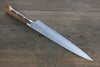 Takeshi Saji Blue Steel No.2 Sujihiki 270mm Ironwood Handle - Seisuke Knife - Slide 2