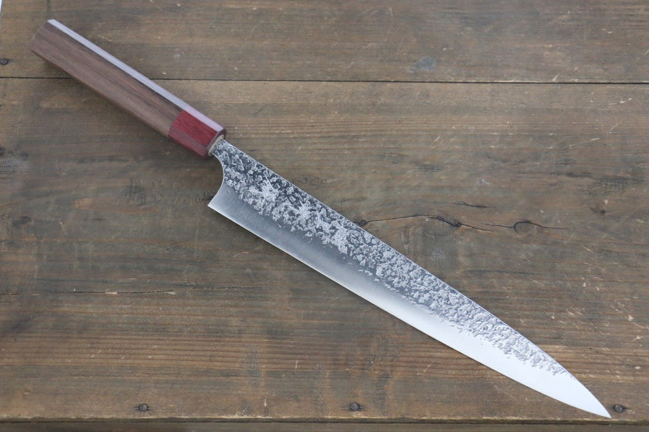 Yu Kurosaki Shizuku SG2 Hammered Sujihiki 270mm - Seisuke Knife