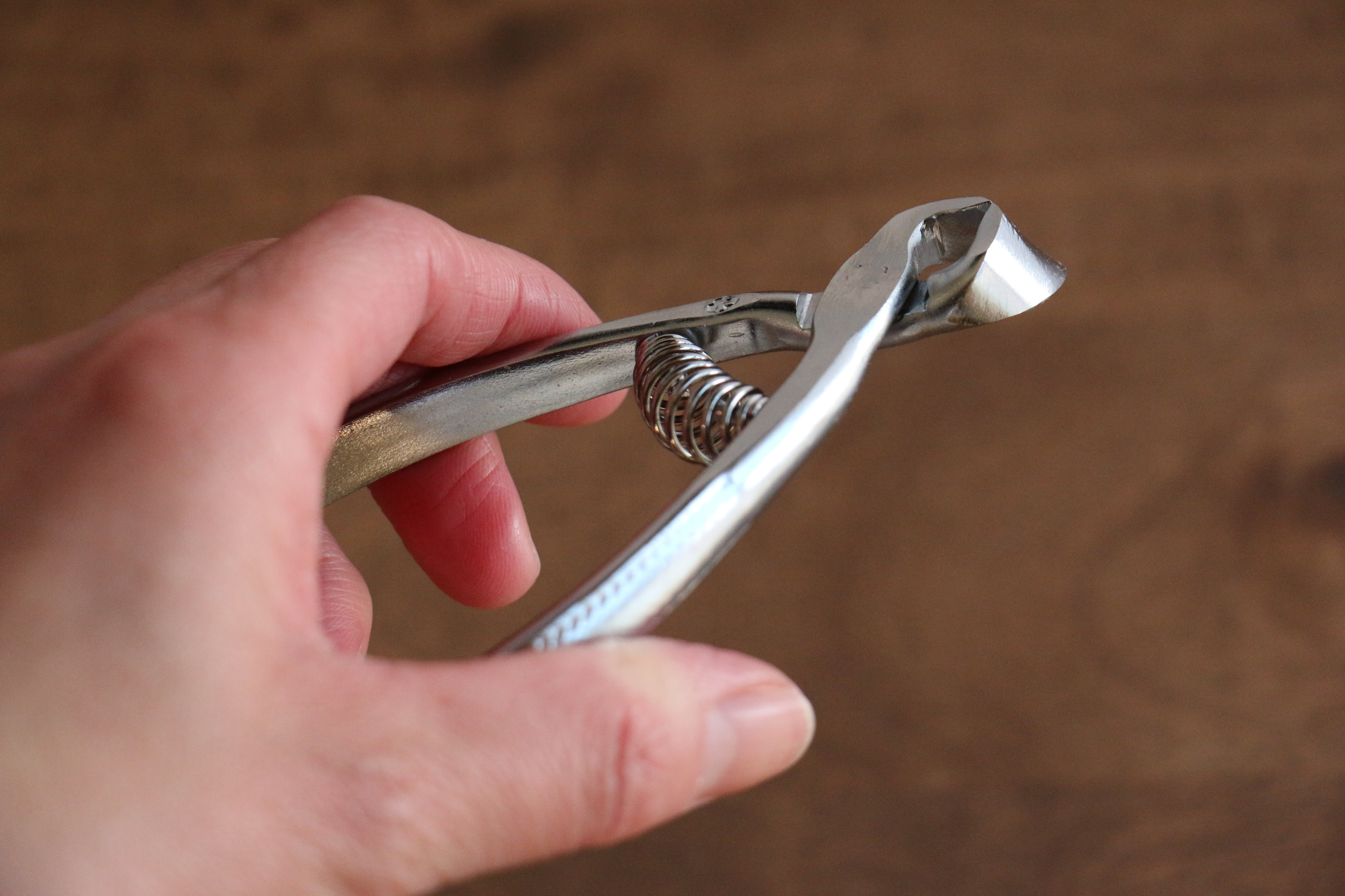 Clover Mark High Carbon Steel Side-Angled Nail Clippers - Seisuke Knife