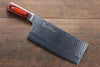 Sakai Takayuki VG10 33 Layer Damascus Chinese Cleaver Kitchen Knife 195mm - Seisuke Knife