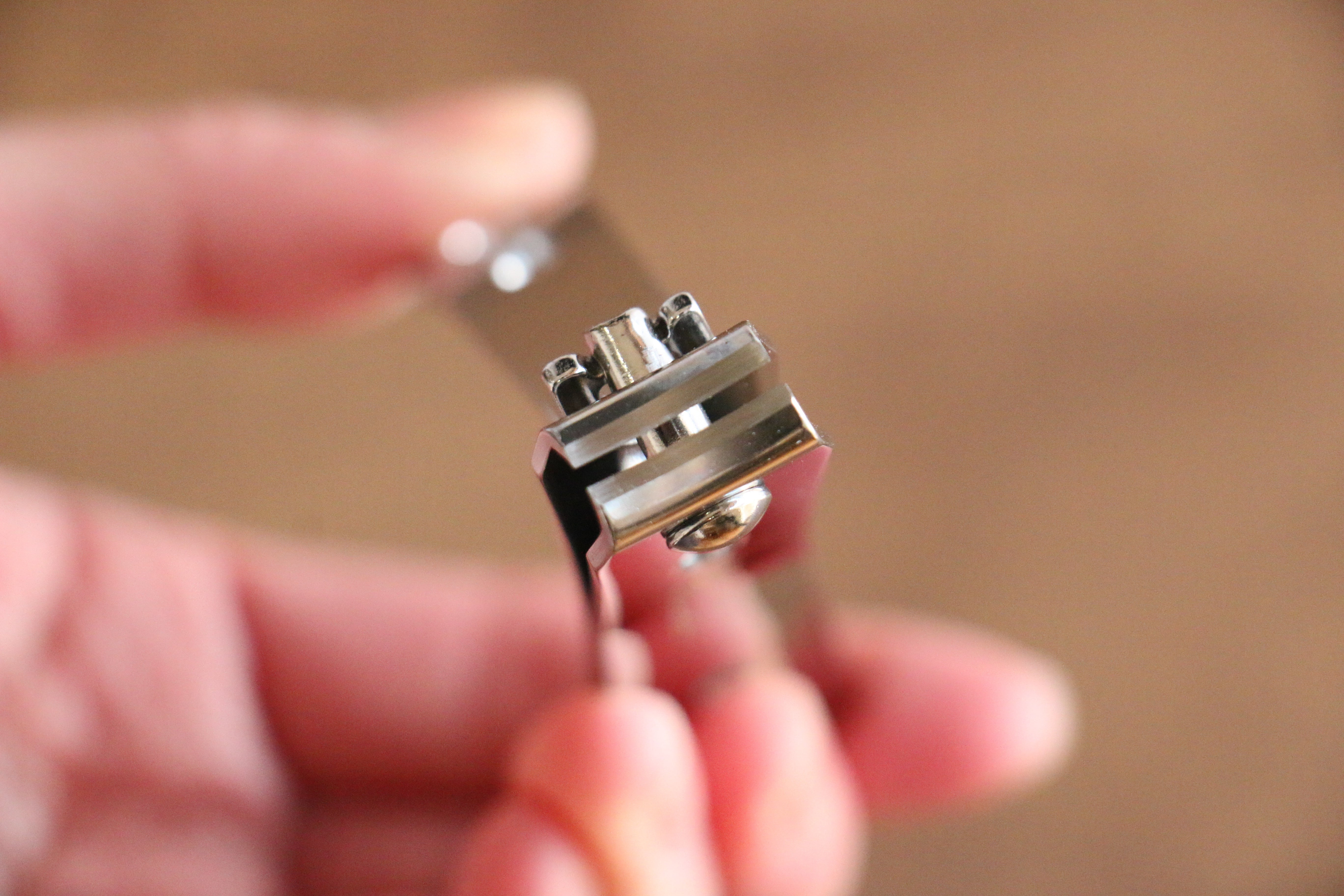 Green Bell Stainless Steel Nail Clippers - Seisuke Knife