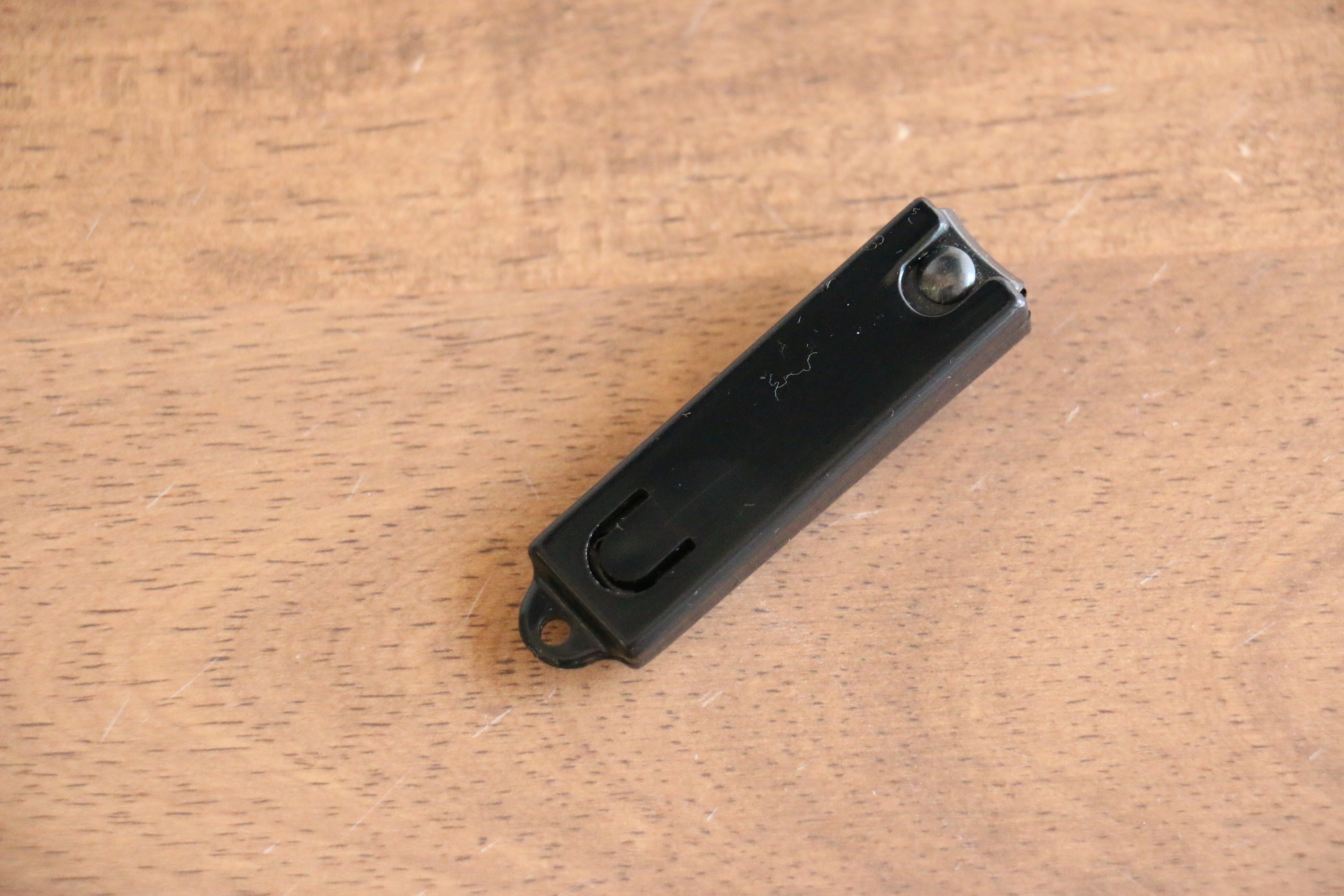 Clover Mark Black High Carbon Steel Nail Clippers (Small) - Seisuke Knife