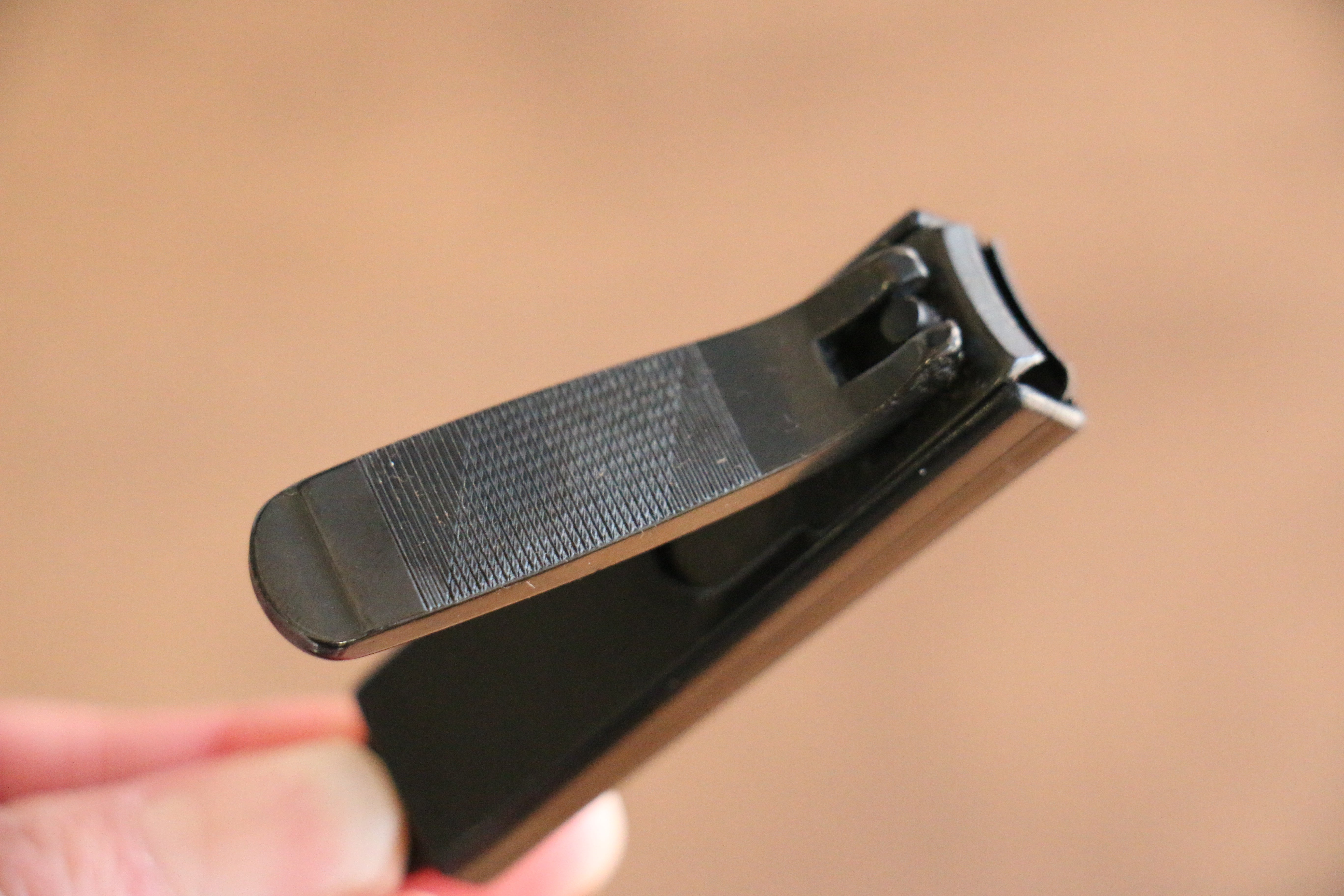 Clover Mark Black High Carbon Steel Nail Clippers (Small) - Seisuke Knife