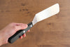 WUSTHOF Stainless Steel Turner 120mm Black Plastic Handle - Seisuke Knife - Slide 6