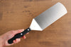 WUSTHOF Stainless Steel Turner 200mm Black Plastic Handle - Seisuke Knife - Slide 5