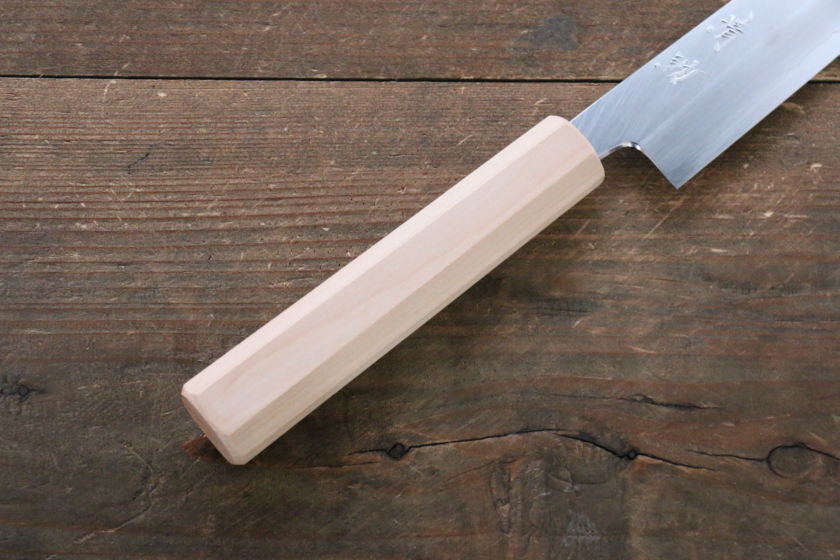 Seisuke Silver Steel No.3 Kiritsuke Petty-Utility 150mm Cherry Wood Handle - Seisuke Knife