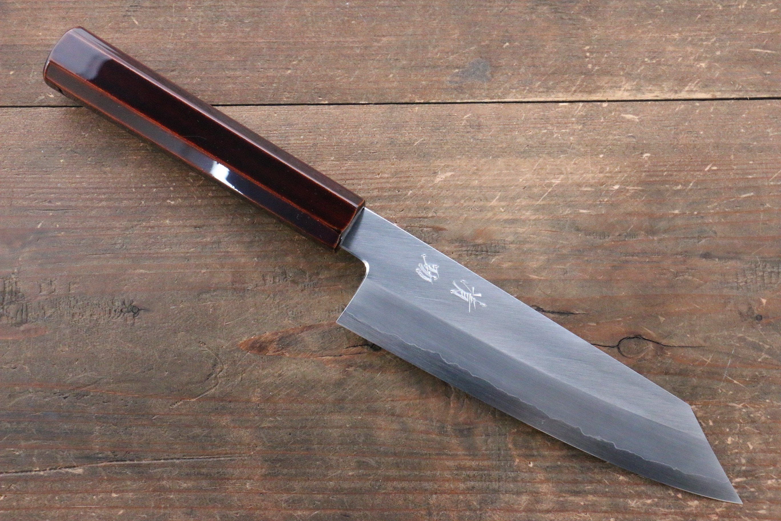 Seisuke Silver Steel No.3 Bunka 165mm Wood(Lacquered) Handle - Seisuke Knife