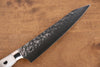 Yu Kurosaki Senko SG2 Hammered Petty-Utility 150mm White Acrylic Handle - Seisuke Knife - Slide 3