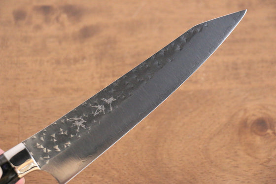 Yu Kurosaki Senko SG2 Hammered Petty-Utility 150mm Black Acrylic Handle - Seisuke Knife