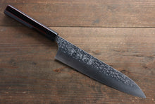  Yu Kurosaki Shizuku SG2 Hammered Gyuto 210mm with Lacquered Handle - Seisuke Knife