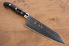 Yu Kurosaki Senko SG2 Hammered Santoku 180mm Black Acrylic Handle - Seisuke Knife - Slide 1