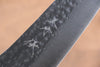 Yu Kurosaki Senko SG2 Hammered Santoku 180mm Black Acrylic Handle - Seisuke Knife - Slide 5