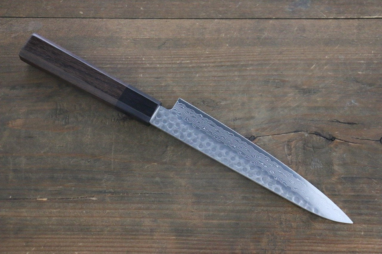 Seisuke AUS10 Petty-Utility 150mm Shitan Handle - Seisuke Knife