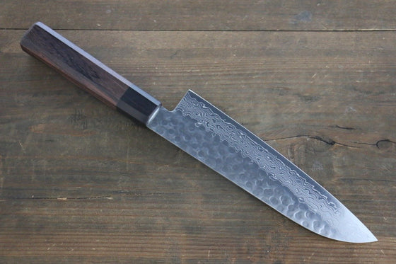 Seisuke AUS10 Santoku 180mm Shitan Handle - Seisuke Knife