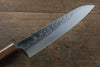 Yu Kurosaki Raijin Cobalt Special Steel Hammered Gyuto 240mm Walnut Handle - Seisuke Knife