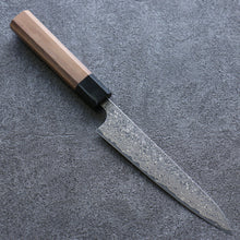  Yoshimi Kato VG10 Damascus Petty-Utility 150mm Walnut Handle - Seisuke Knife