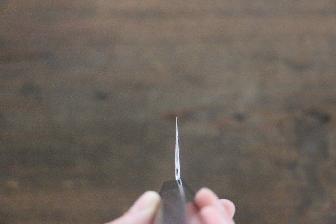 Sukenari ZDP189 Damascus Kiritsuke Gyuto 210mm with Shitan Handle - Seisuke Knife