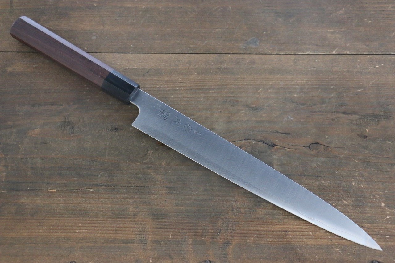 Sukenari ZDP189 3 Layer Sujihiki 270mm Shitan Handle - Seisuke Knife