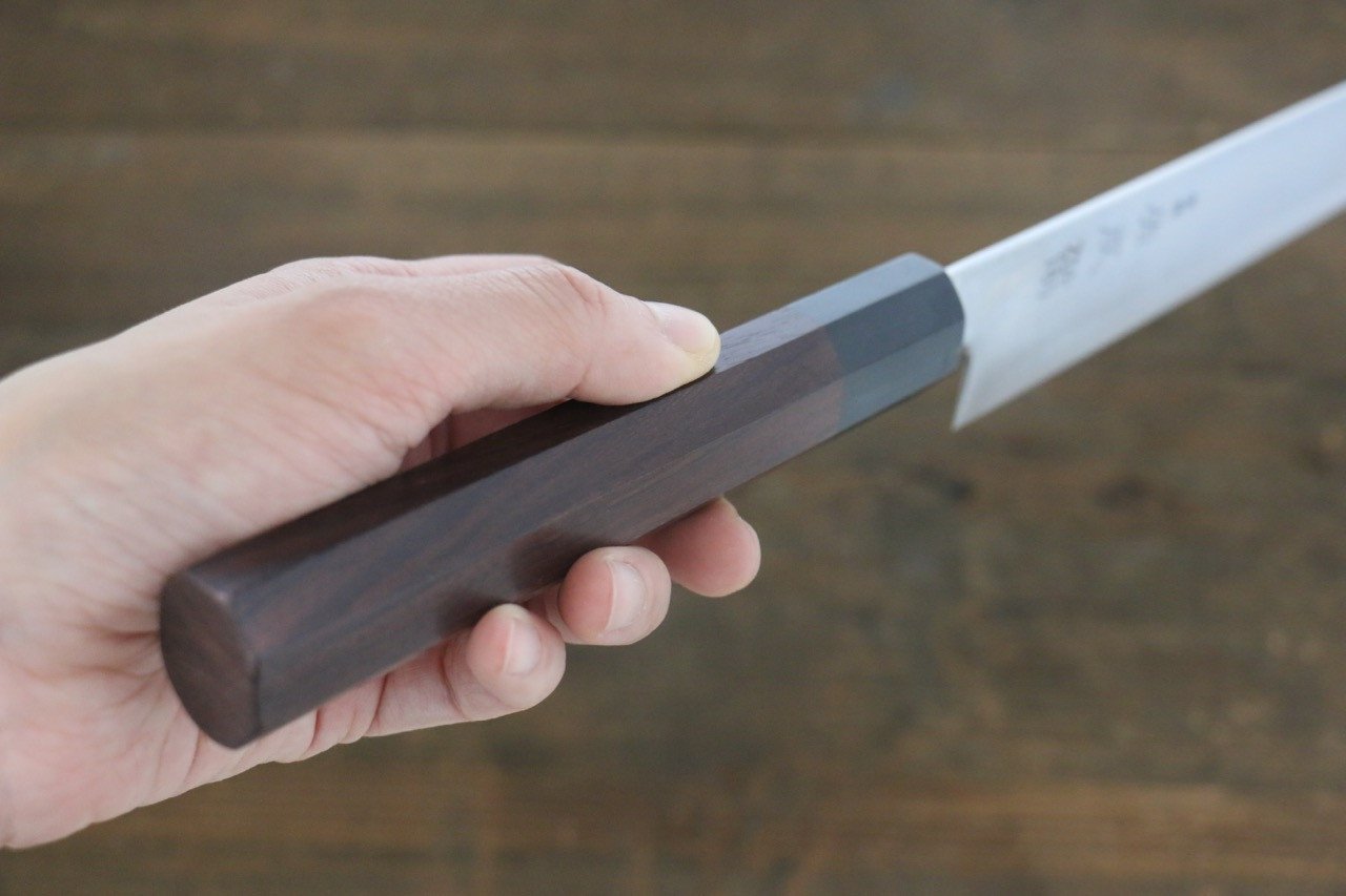 Sukenari ZDP189 3 Layer Sujihiki 270mm Shitan Handle - Seisuke Knife