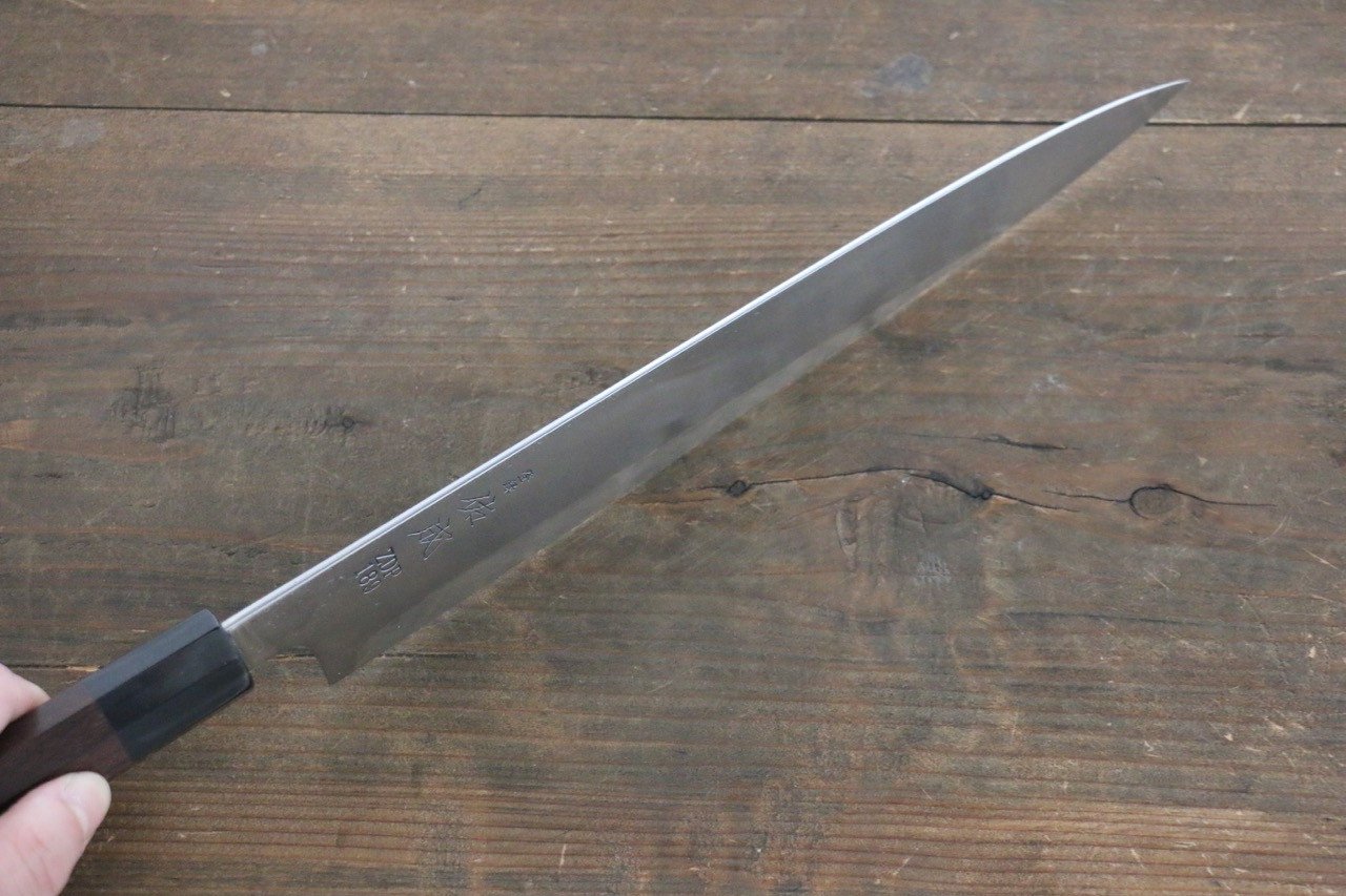 Sukenari ZDP189 3 Layer Sujihiki 270mm Shitan Handle - Seisuke Knife