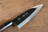 Yu Kurosaki White Steel No.2 Mirrored Finish Deba 150mm Shitan Handle - Seisuke Knife - Slide 3