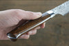 Takeshi Saji SG2 Diamond Finish Gyuto 180mm Ironwood Handle - Seisuke Knife - Slide 3