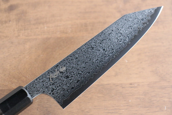 Kanjyo VG10 Damascus Kiritsuke Santoku 180mm Gray Pakka wood Handle - Seisuke Knife