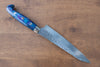 Yu Kurosaki Senko SG2 Hammered Petty-Utility 150mm Blue purple Acrylic Handle - Seisuke Knife - Slide 2