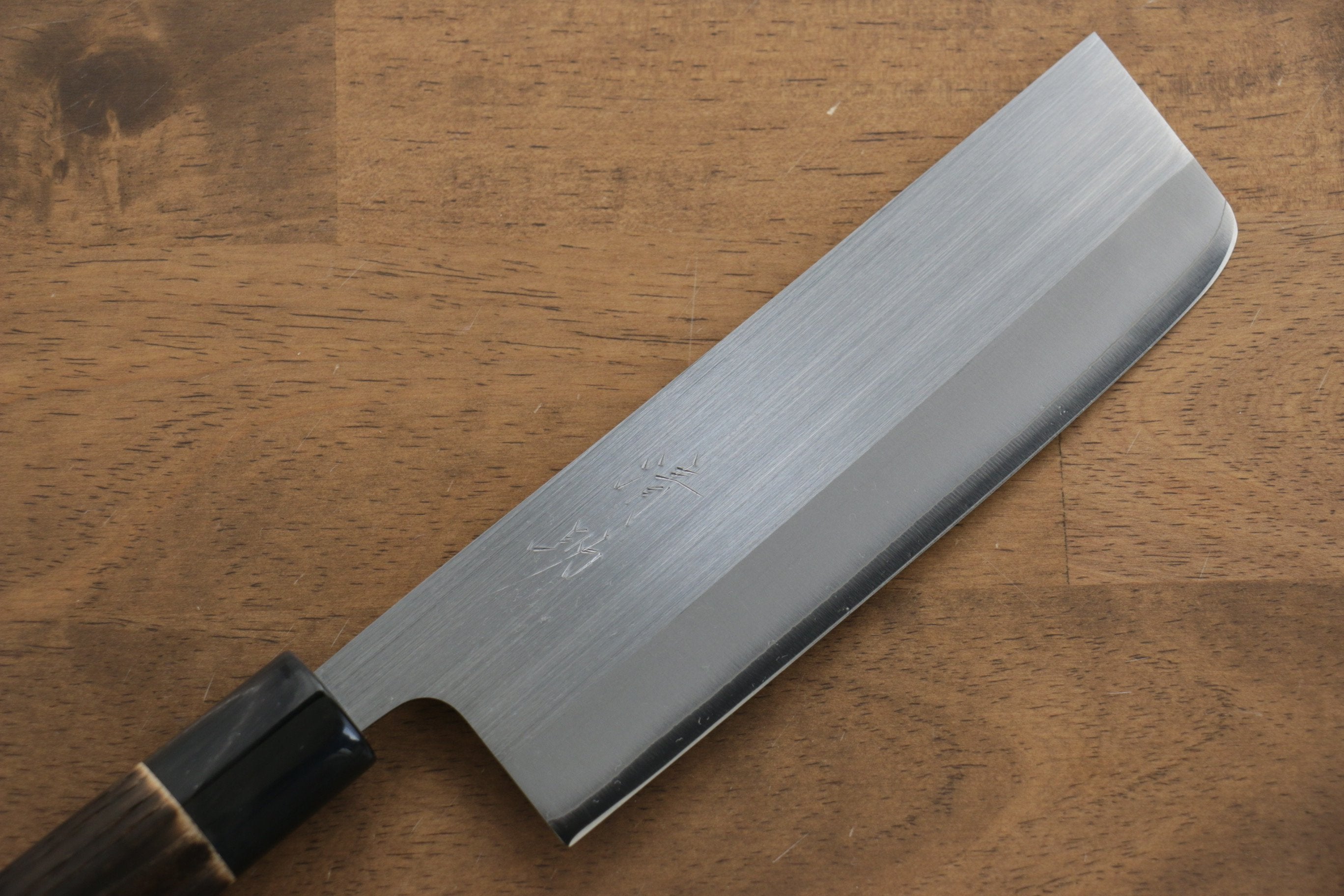 Seisuke SRS13 Nakiri 165mm Burnt Chestnut Handle - Seisuke Knife