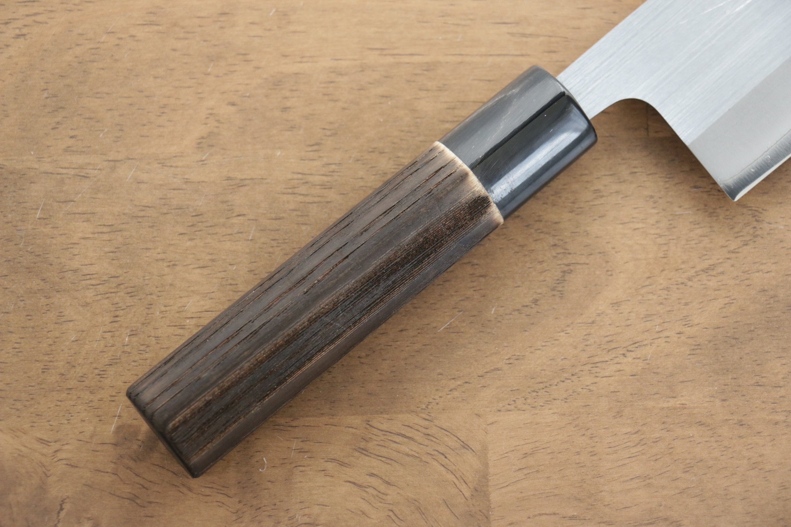 Seisuke SRS13 Nakiri 165mm Burnt Chestnut Handle - Seisuke Knife