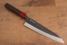  Yoshimi Kato Blue Super Kurouchi Gyuto 210mm with Shitan Handle - Seisuke Knife